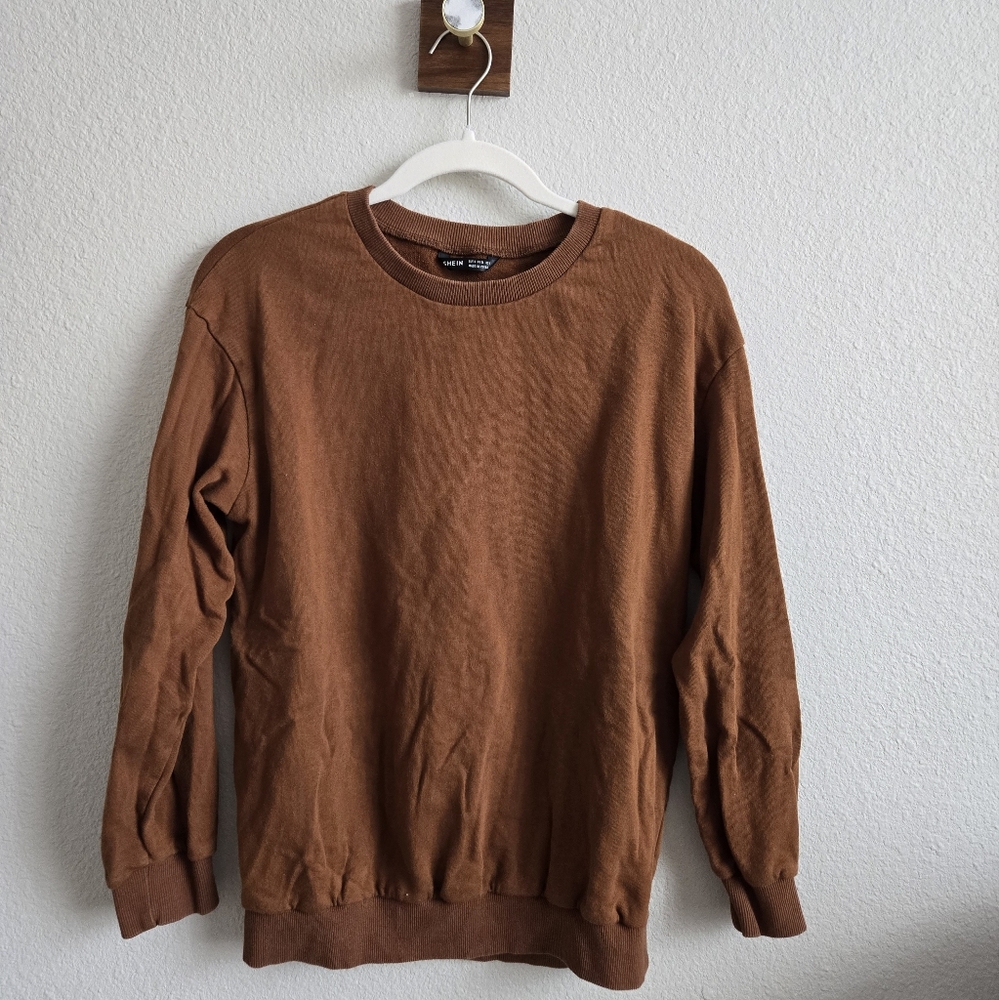 Shein crew neck sweatshirt